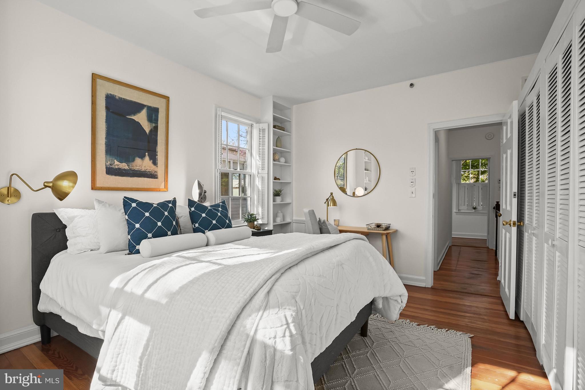 1654 34th Street Northwest Washington, DC 20007 - Photo 12 of 18 Primary bedroom