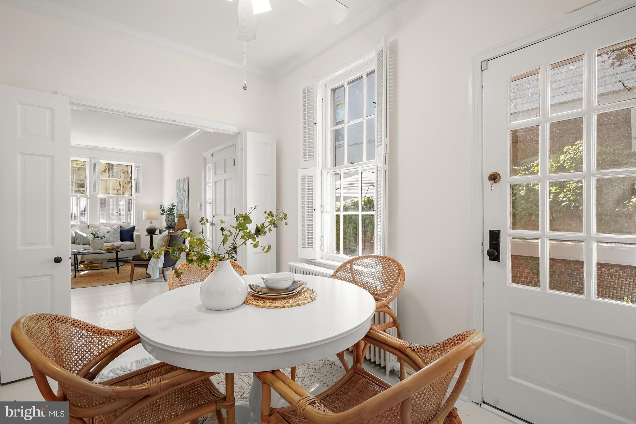 1654 34th Street Northwest Washington, DC 20007 - Photo 10 of 18 Dining room