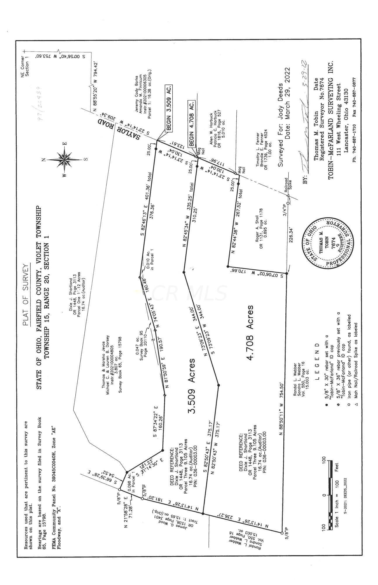 2 Saylor Road Northwest Baltimore, OH 43105 - Photo 3 of 6 Survey Lots 1 and 2