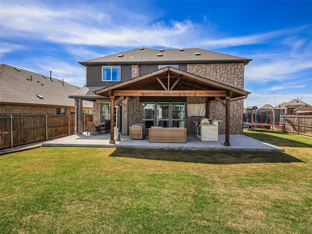 1216 Tree Shadow Lane Anna, TX 75409 - Photo 36 of 37 a view of a house with swimming pool and sitting area