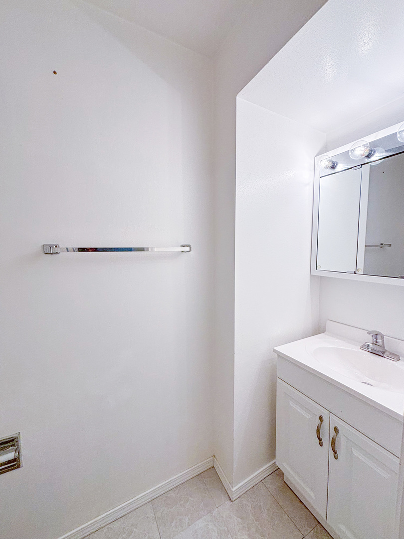 1008 18th Street Zion, IL 60099 - Photo 17 of 19 a bathroom with a sink and a mirror