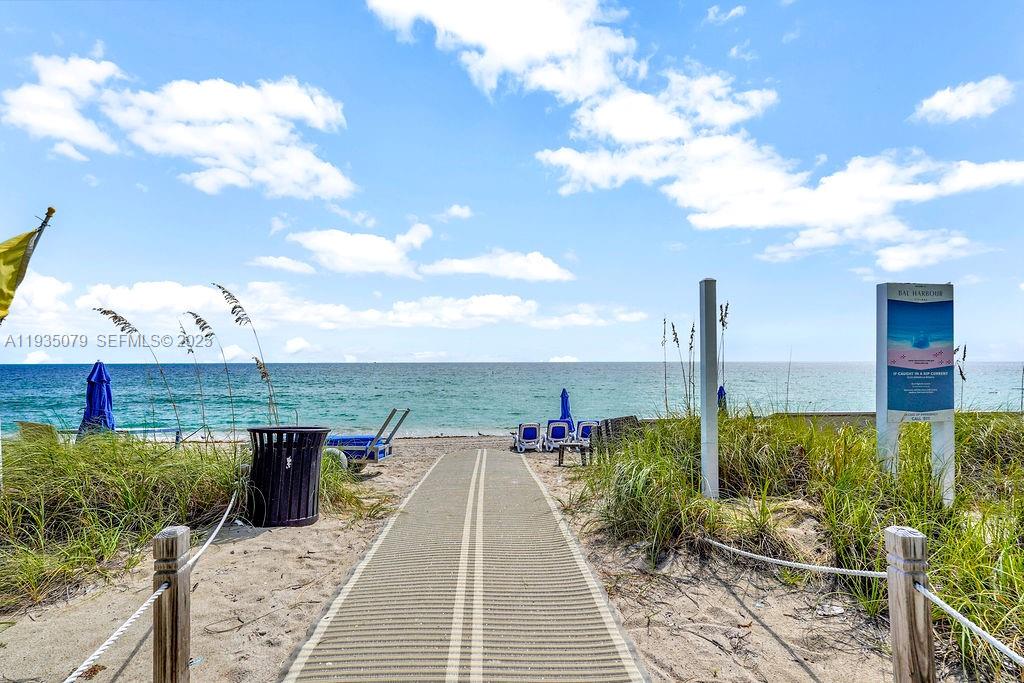 10155 Collins Avenue, Unit 1106 Bal Harbour, FL 33154 - Photo 28 of 29 a view of a terrace with sitting area