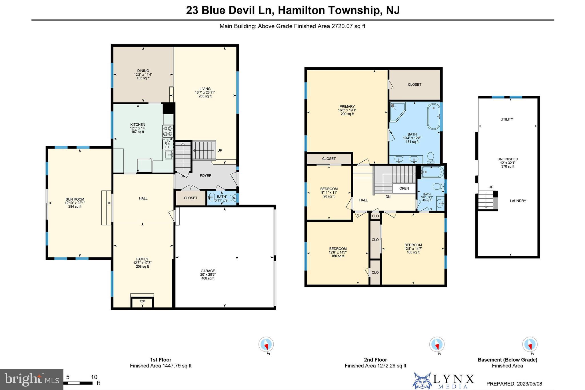 23 Blue Devil Lane Hamilton, NJ 08619 - Photo 47 of 52 Floor Plan