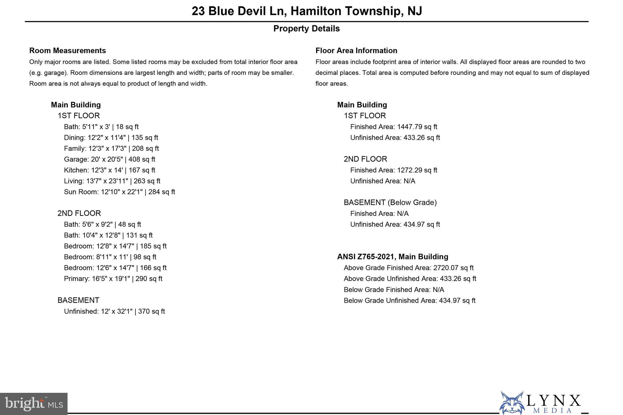 23 Blue Devil Lane Hamilton, NJ 08619 - Photo 51 of 52 Floor Plan