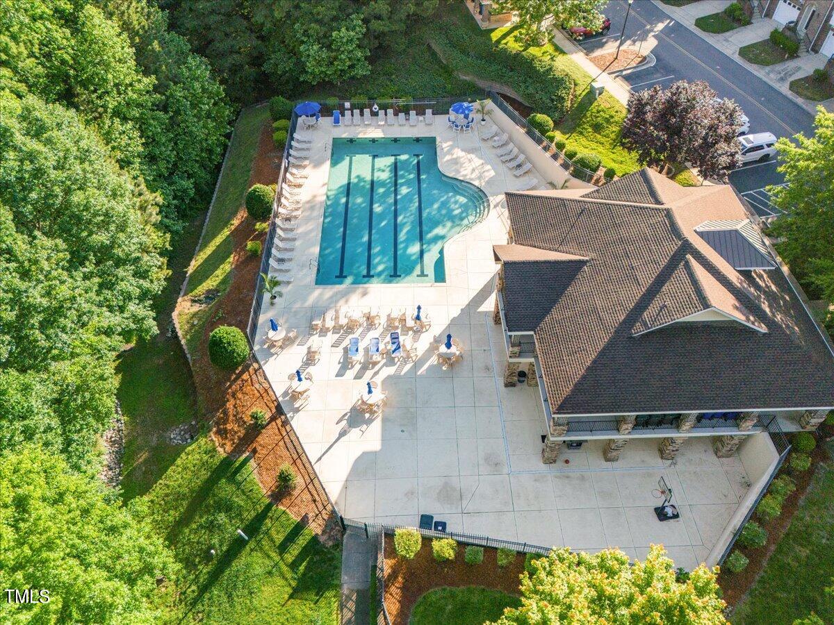 4508 Sugarbend Way Raleigh, NC 27606 - Photo 35 of 39 an aerial view of a house