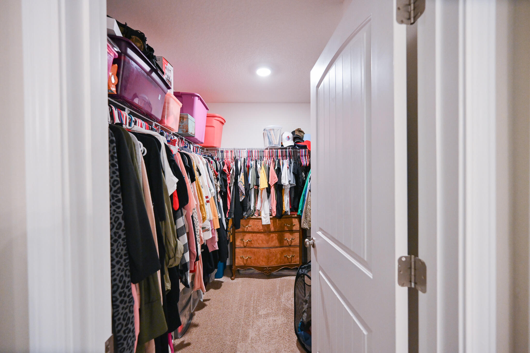 351 Merlin Court Crestview, FL 32539 - Photo 49 of 63 a view of walk in closet with clothes