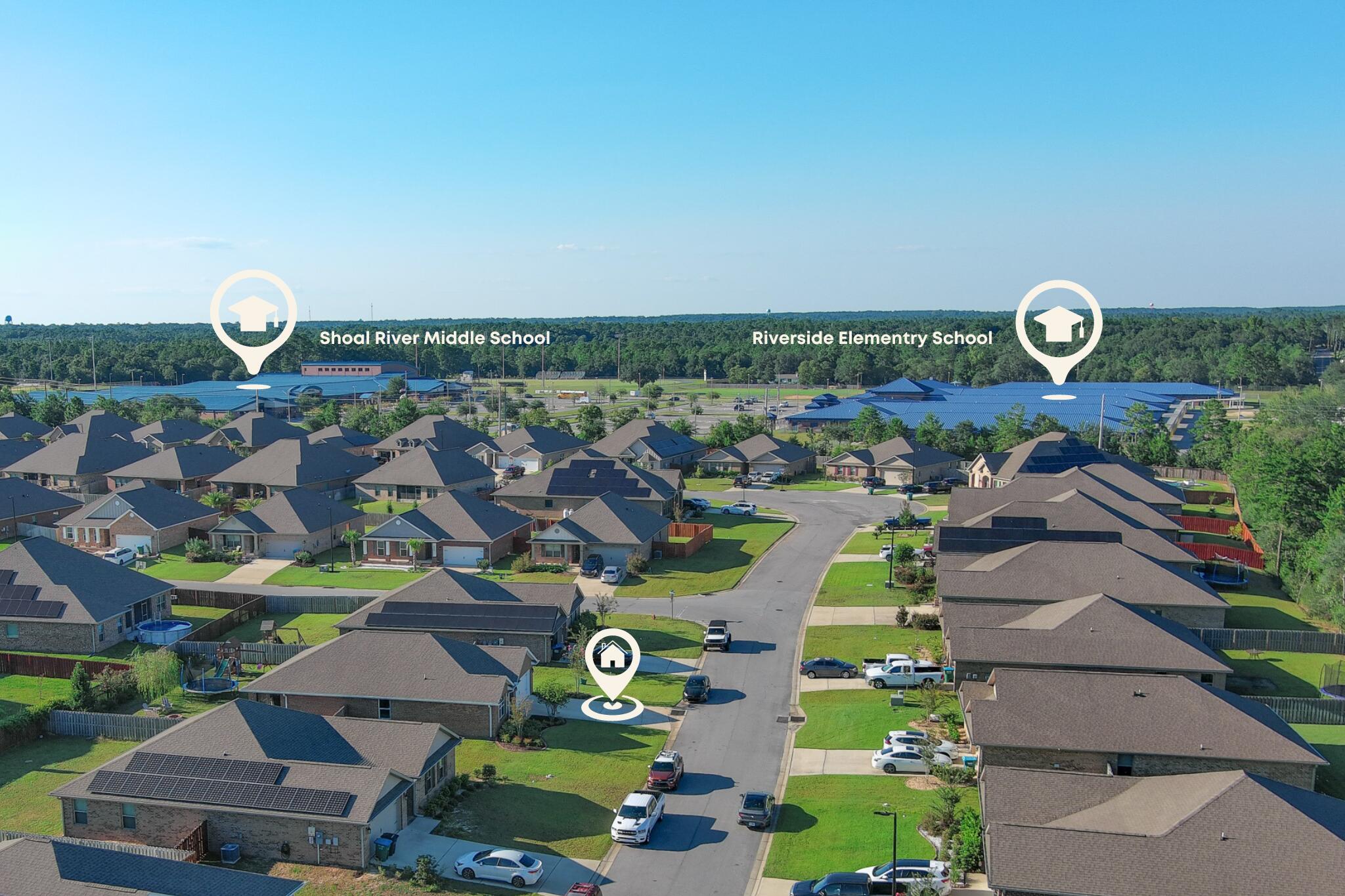 351 Merlin Court Crestview, FL 32539 - Photo 62 of 63 an aerial view of a