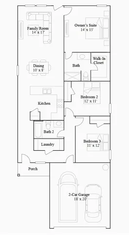 $194,690 | 1540 Sunset Ridge Drive, Conroe, TX 77303