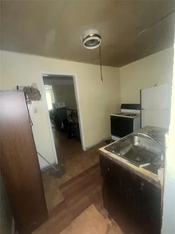 a utility room with washer and dryer