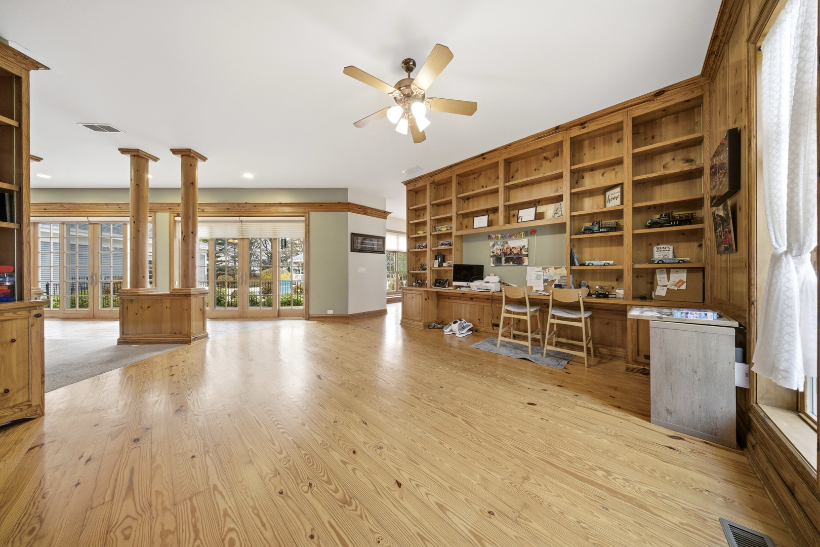 10731 Somonauk Road Hinckley, IL 60520 - Photo 15 of 48 a view of livingroom with furniture and floor to ceiling window