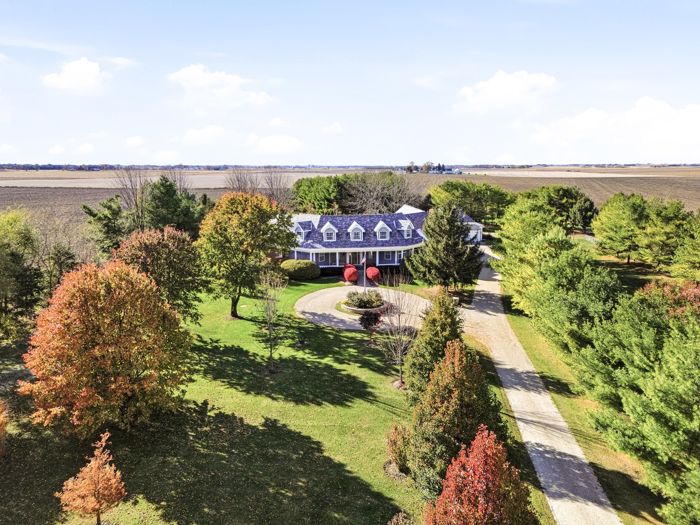 10731 Somonauk Road Hinckley, IL 60520 - Photo 2 of 48 a view of a swimming pool from a balcony