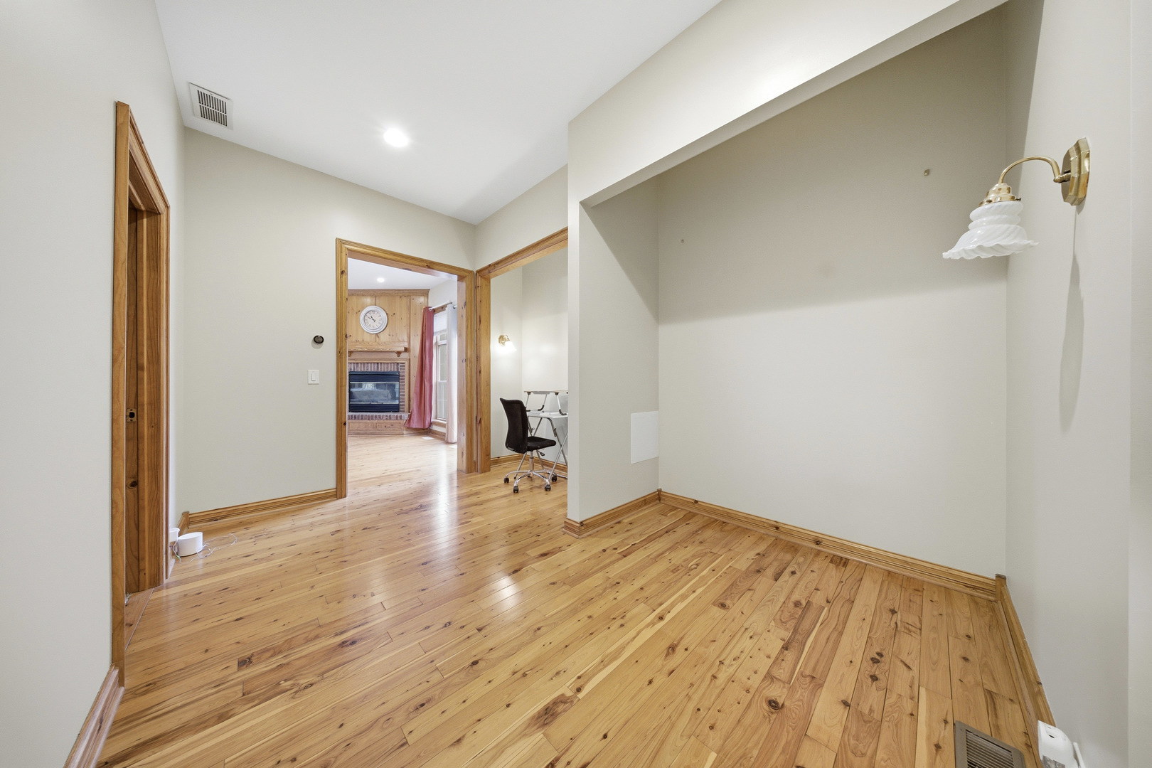 10731 Somonauk Road Hinckley, IL 60520 - Photo 32 of 48 a view of empty room with wooden floor
