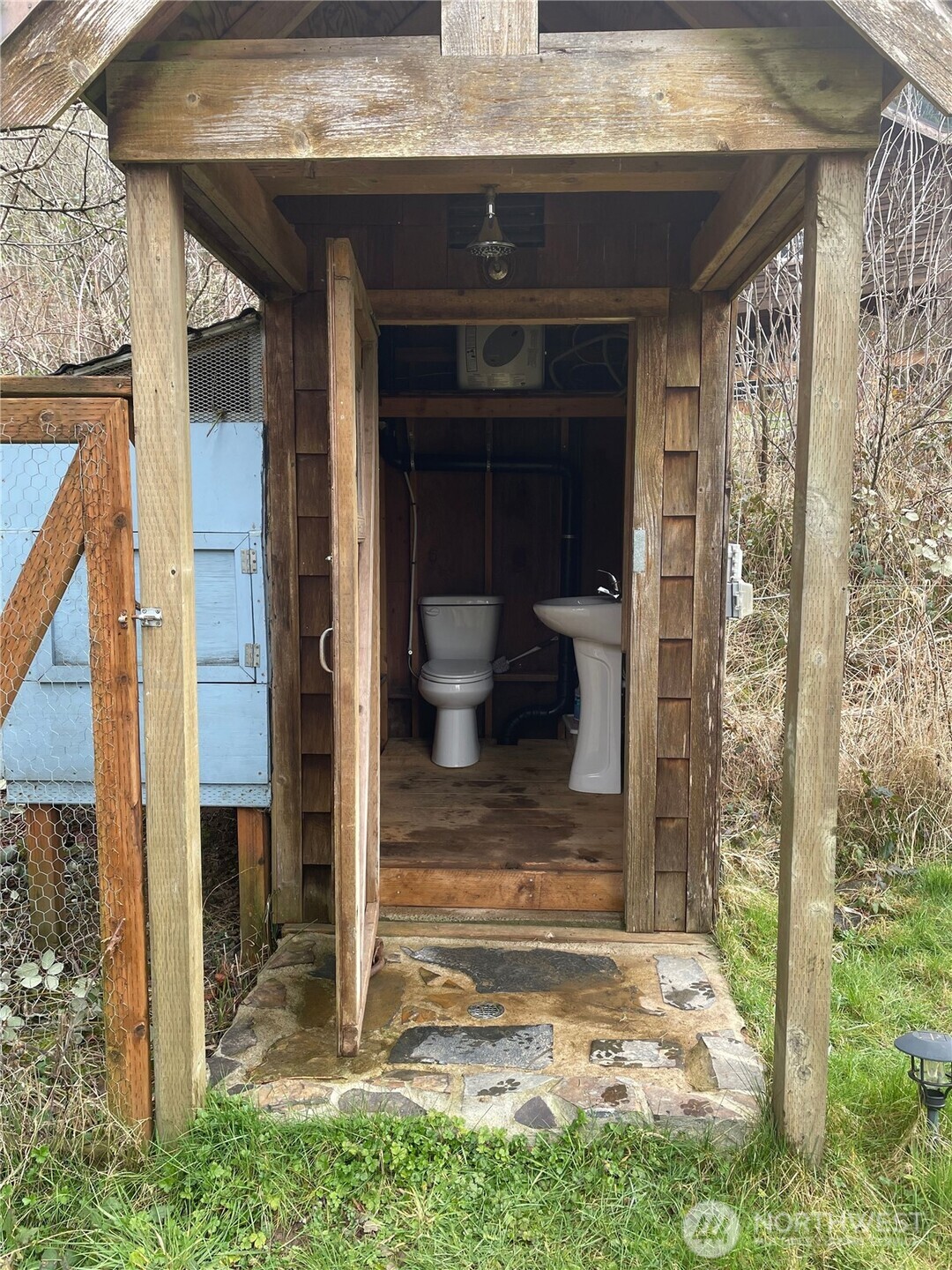 106 Crocker Lake Road Quilcene, WA 98376 - Photo 13 of 34 a view of a entryway door of the house