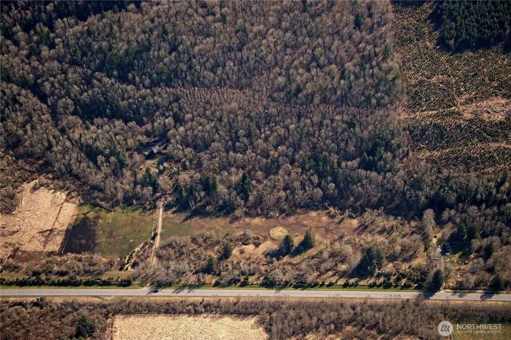 106 Crocker Lake Road Quilcene, WA 98376 - Photo 26 of 34 a view of a yard