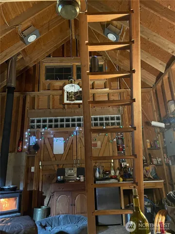 a view of storage and utility room