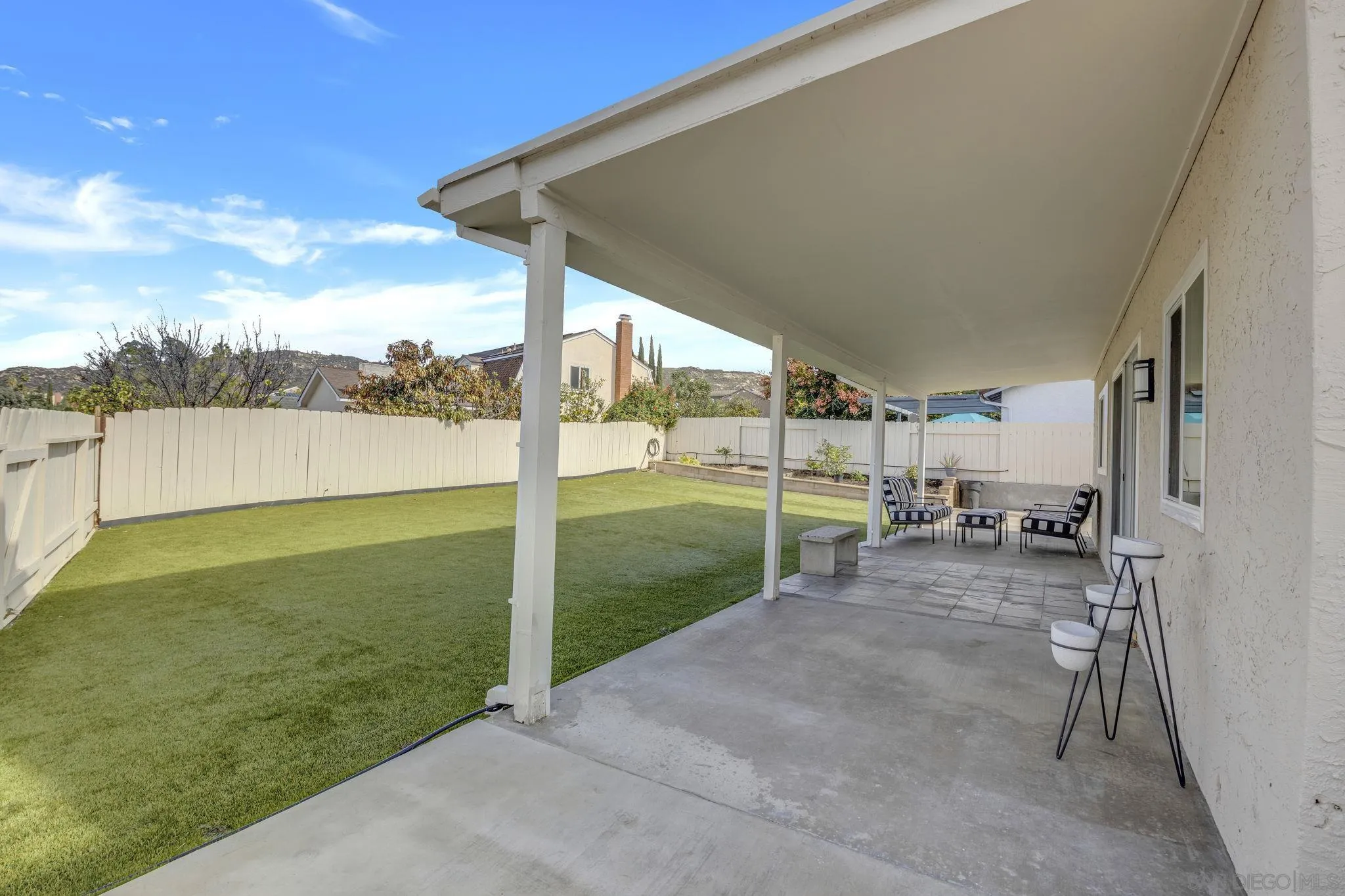 12408 Laja Drive Poway, CA 92064 - Photo 39 of 41 a view of a backyard with lake view