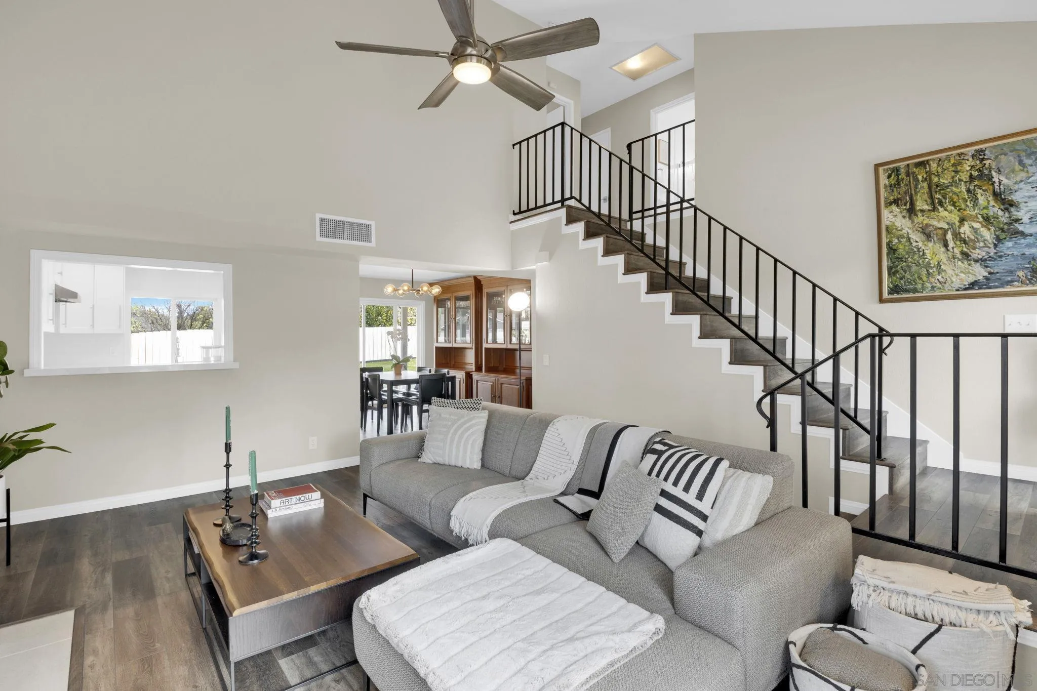12408 Laja Drive Poway, CA 92064 - Photo 8 of 41 a living room with furniture and wooden floor