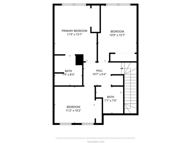 $850 | 632 Clay Street, Unit B, Bryan, TX 77801