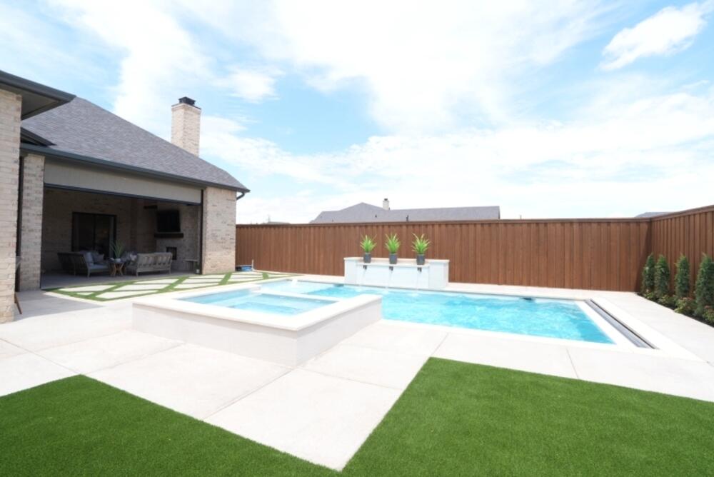4101 149th Street Lubbock, TX 79423 - Photo 51 of 53 a view of swimming pool with a yard