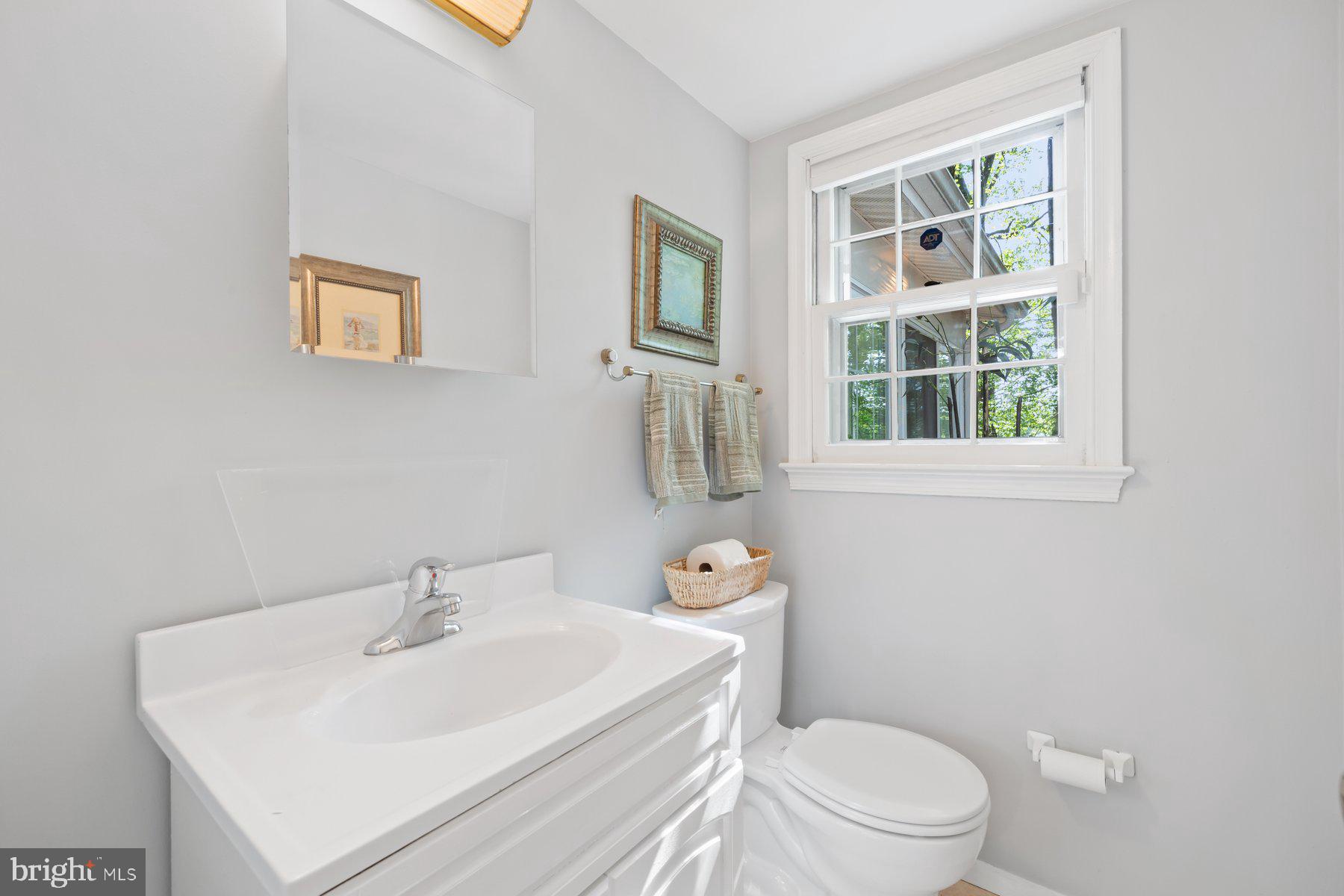 13820 Flint Rock Road Rockville, MD 20853 - Photo 14 of 50 a white toilet sitting next to a bathroom sink