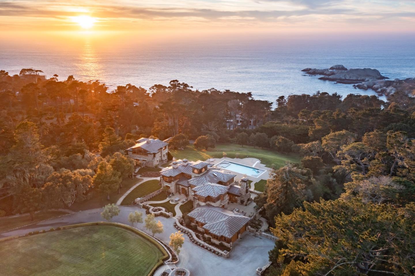 72 Fern Canyon Road Carmel, CA 93923 - Photo 64 of 66 an aerial view of residential houses with outdoor space