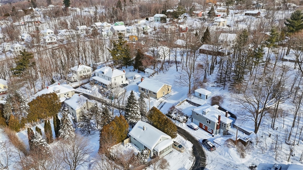 40 Victory Terrace Adams, MA 01220 - Photo 19 of 25 an aerial view of a city with lots of residential buildings