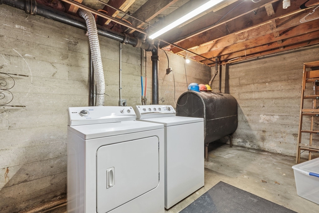 40 Victory Terrace Adams, MA 01220 - Photo 22 of 25 a utility room with dryer and washer