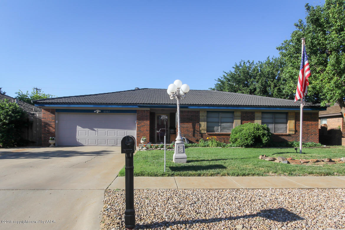 6307 Bayswater Road Amarillo, TX 79109 - Photo 1 of 39 FRONT VIEW 1