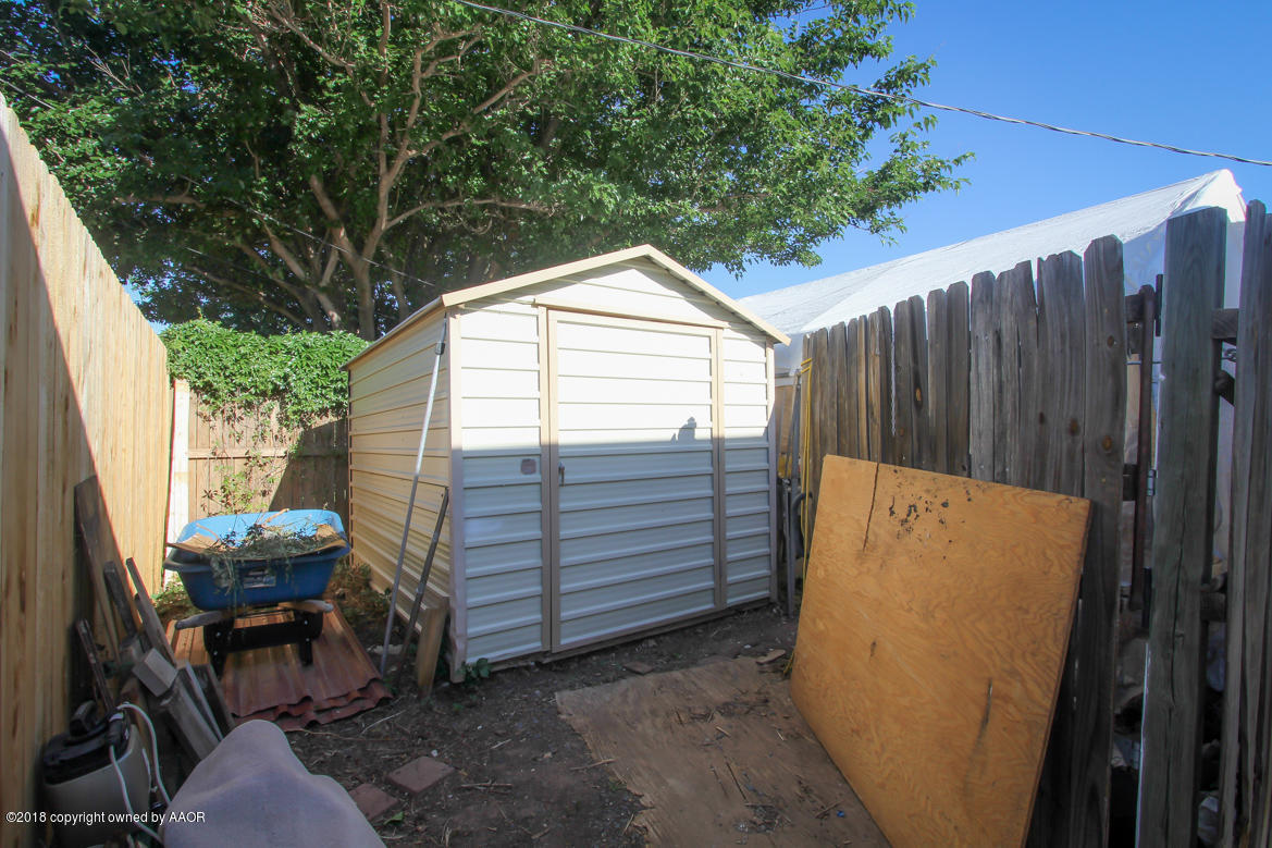 6307 Bayswater Road Amarillo, TX 79109 - Photo 39 of 39 SHED