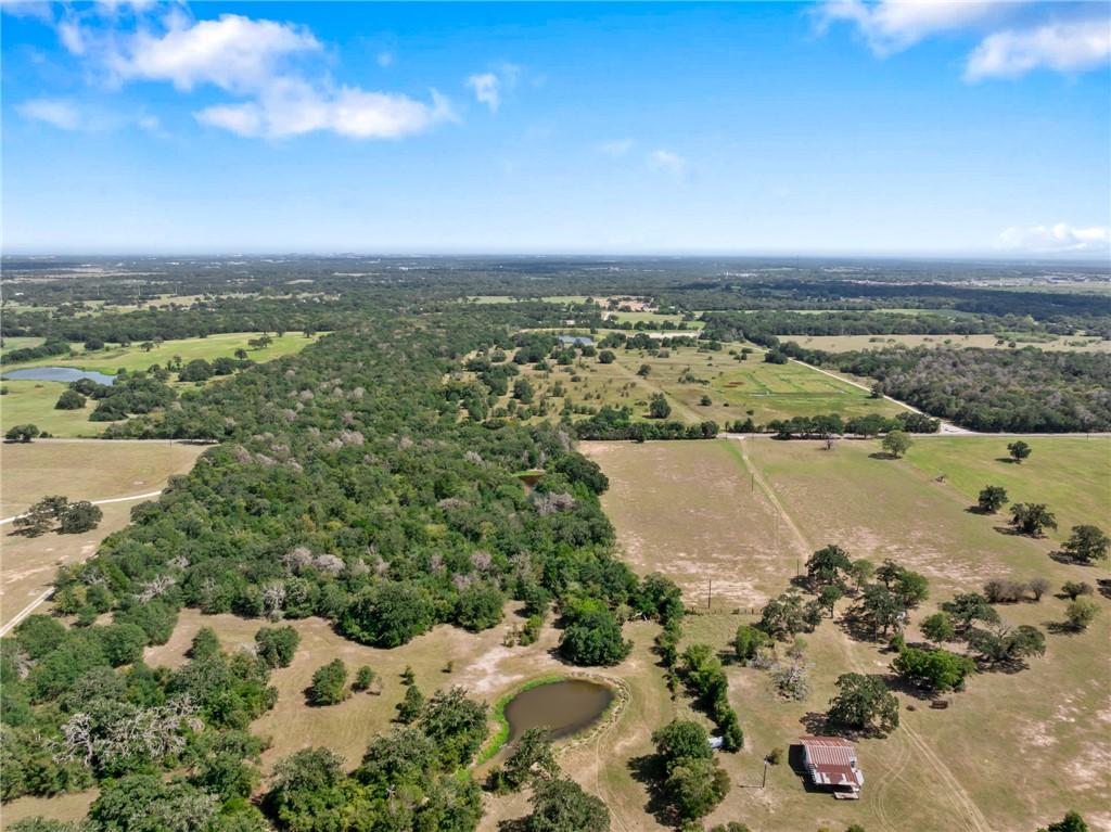 4796 Britten Road Bryan, TX 77807 - Photo 17 of 41 Aerial view of property and surrounding area with rural landscape