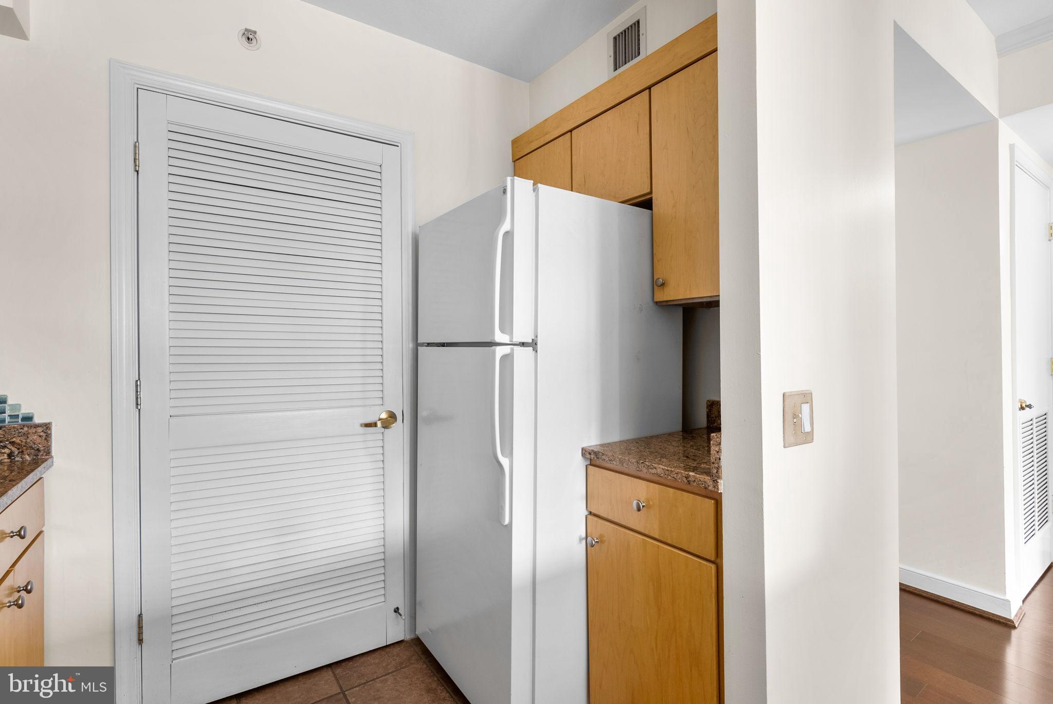 631 D Street Northwest, Unit 1129 Washington, DC 20004 - Photo 19 of 29 a kitchen with a refrigerator and a refrigerator