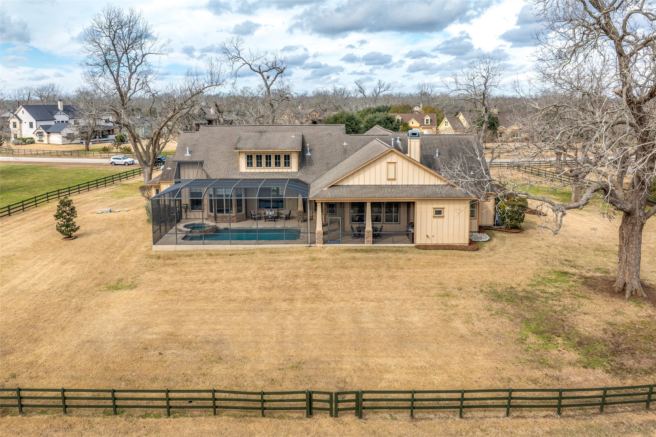 31102 Lower Oxbow Trace Fulshear, TX 77441 - Photo 49 of 50 Fabulous 1.16 acre lot with mature plants & trees on Oxbow Lake. This will all turn green and will be fabulous come Spring!
