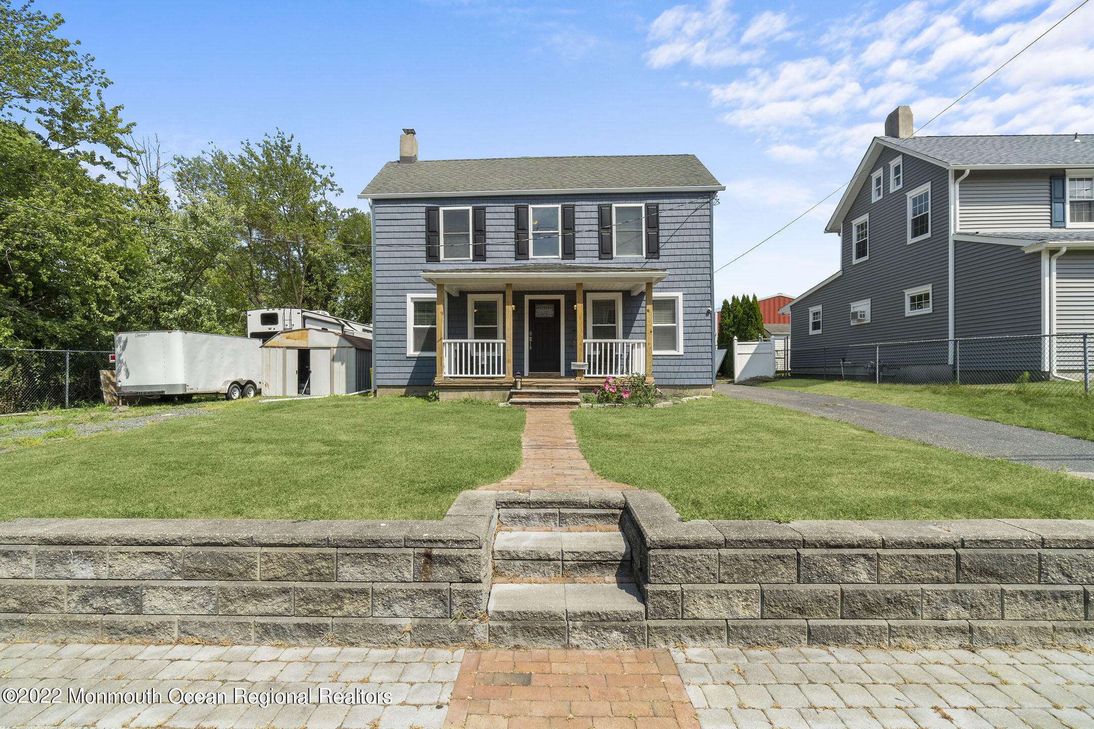 157 E Road Belford, NJ 07718 - Photo 3 of 42 front steps