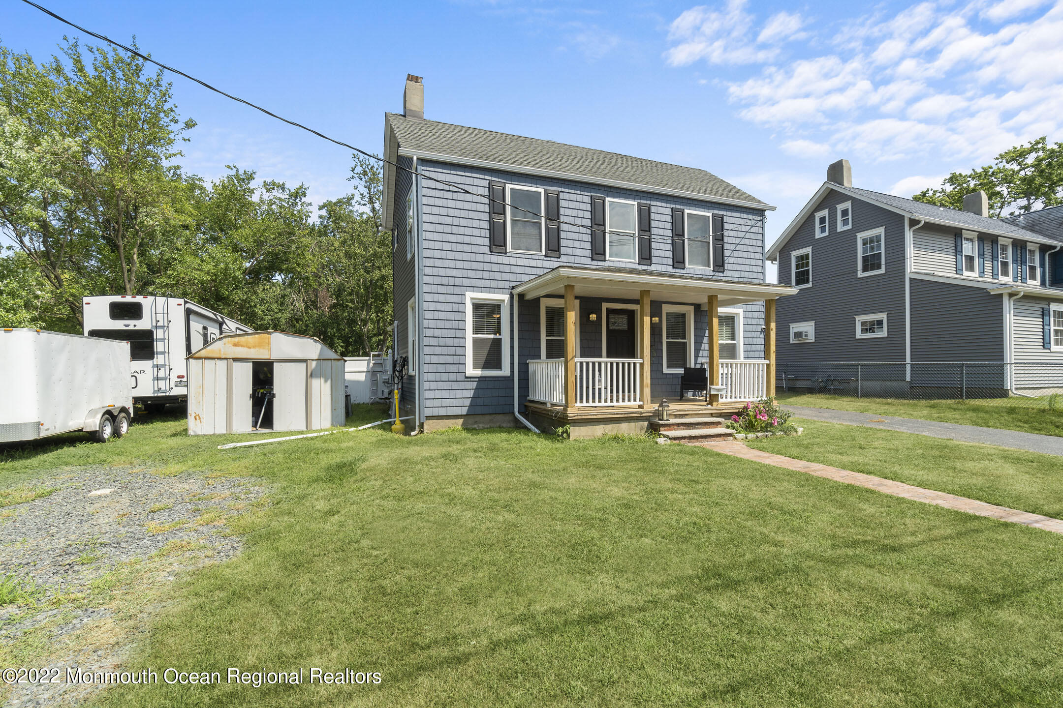 157 E Road Belford, NJ 07718 - Photo 6 of 42 side