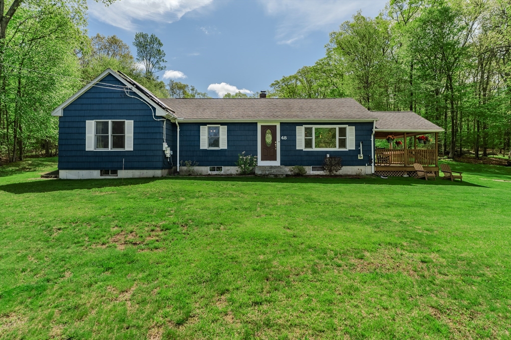 48 Ames Road Hampden, MA 01036 - Photo 1 of 42 a front view of a house with a yard