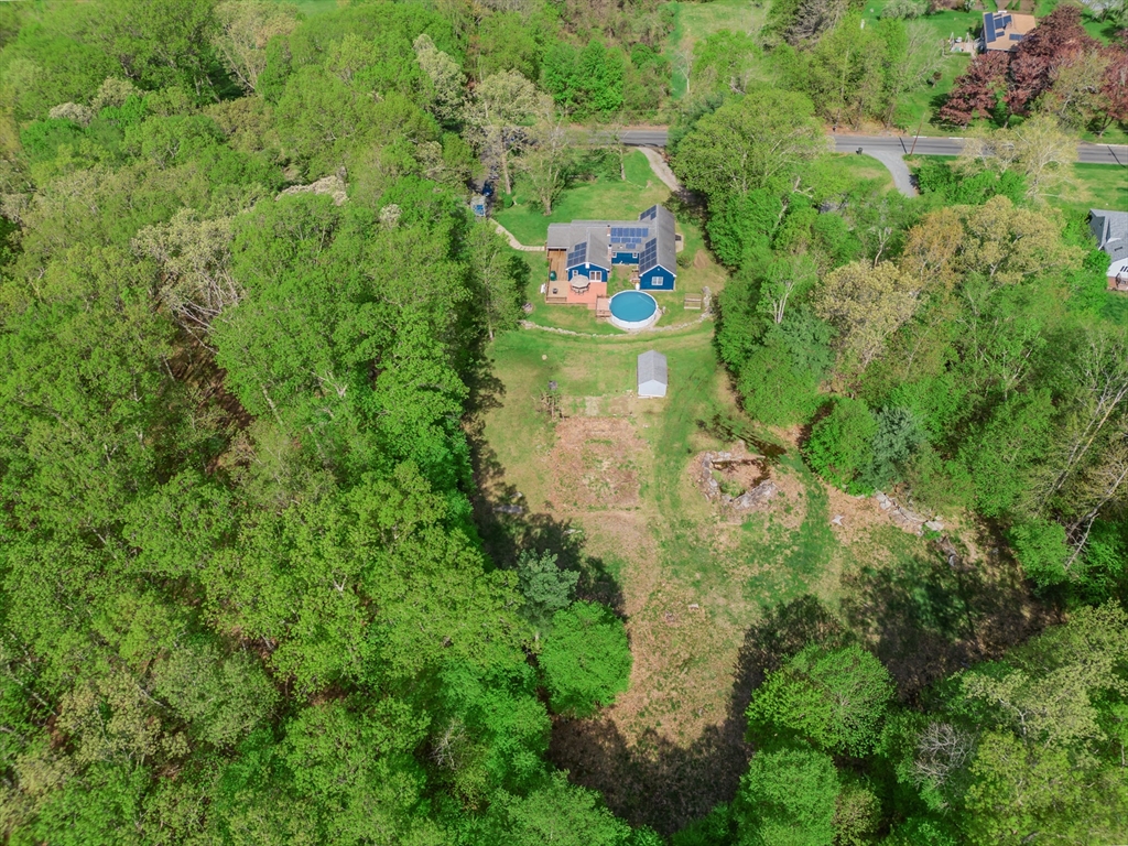 48 Ames Road Hampden, MA 01036 - Photo 15 of 42 an aerial view of a golf course with parking space