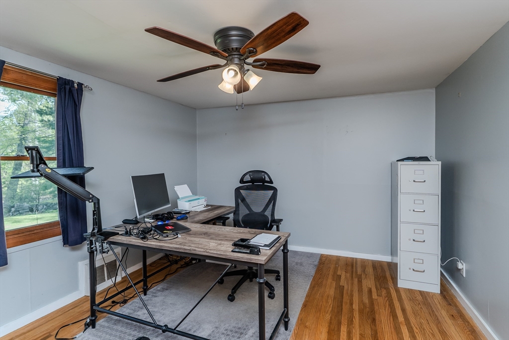 48 Ames Road Hampden, MA 01036 - Photo 40 of 42 a view of a workspace with furniture and a window