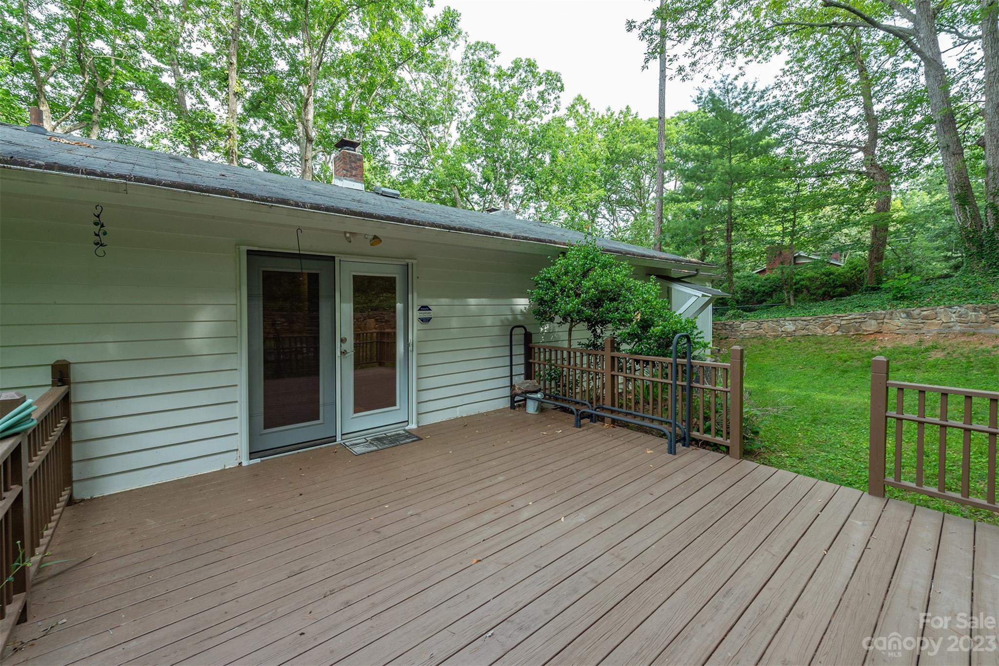 92 Alpine Way Asheville, NC 28805 - Photo 17 of 22 a view of backyard with green space