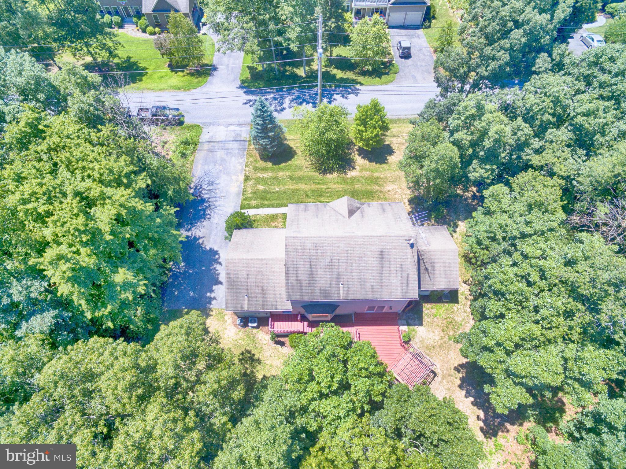 127 Holiday Road Cross Junction, VA 22625 - Photo 27 of 29 an aerial view of a house with a yard and garden