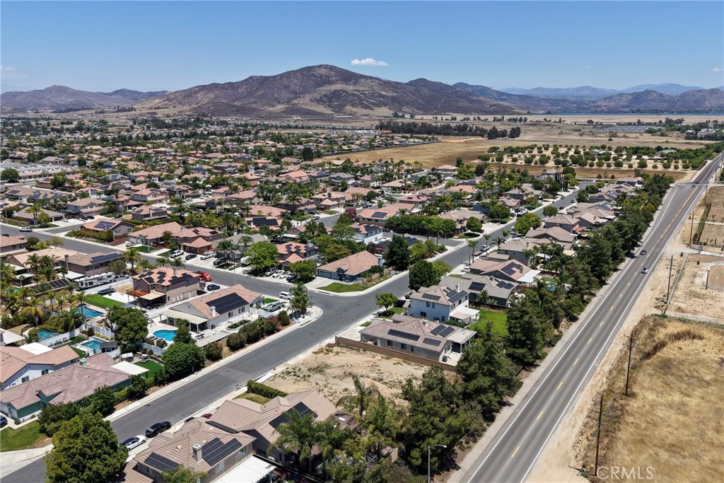 32257 Perigord Road Winchester, CA 92596 - Photo 11 of 19 an aerial view of residential house and car parked