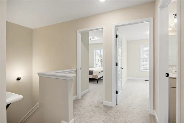 a en suite bathroom with a toilet