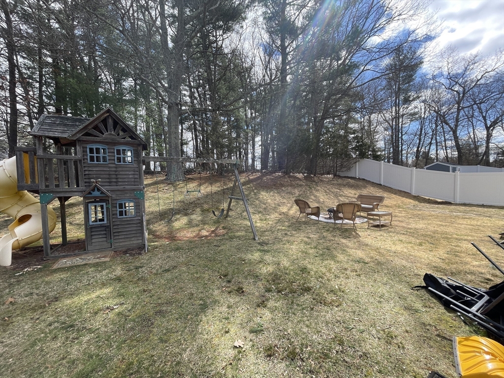 12 Hendricks Street Avon, MA 02322 - Photo 3 of 19 a view of a yard with wooden fence