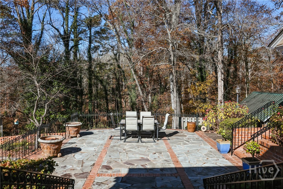 255 Plum Nelly Road Athens, GA 30606 - Photo 45 of 64 Spacious Slate Patio for Entertaining