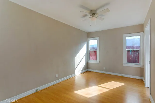 a view of an empty room with window