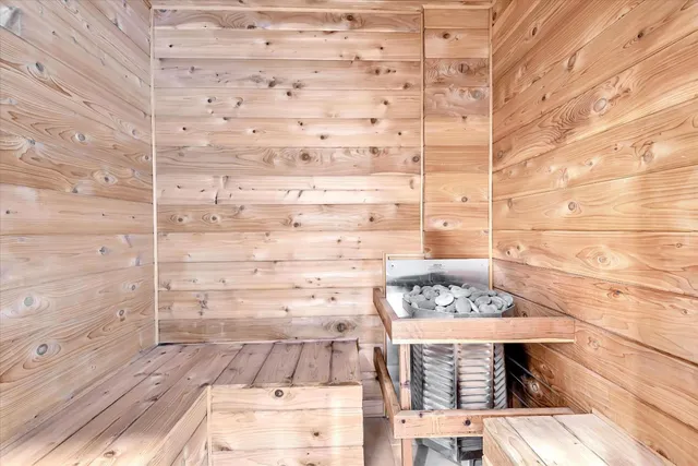 a view of wooden floor with a table