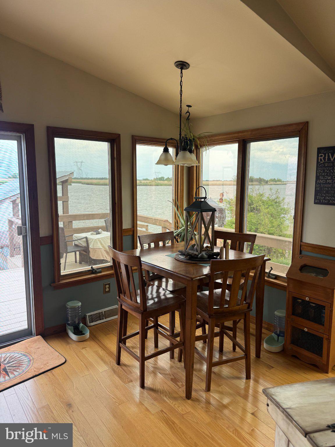 74 Sinnickson Landing Road Salem, NJ 08079 - Photo 15 of 51 a view of a dining room with furniture window and outside view