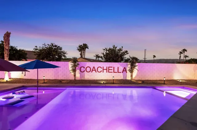 a view of an outdoor space with golf course