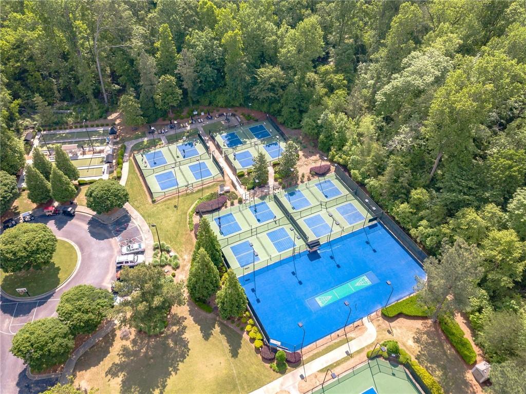6260 Brookside Lane Hoschton, GA 30548 - Photo 49 of 59 an aerial view of a house with a yard