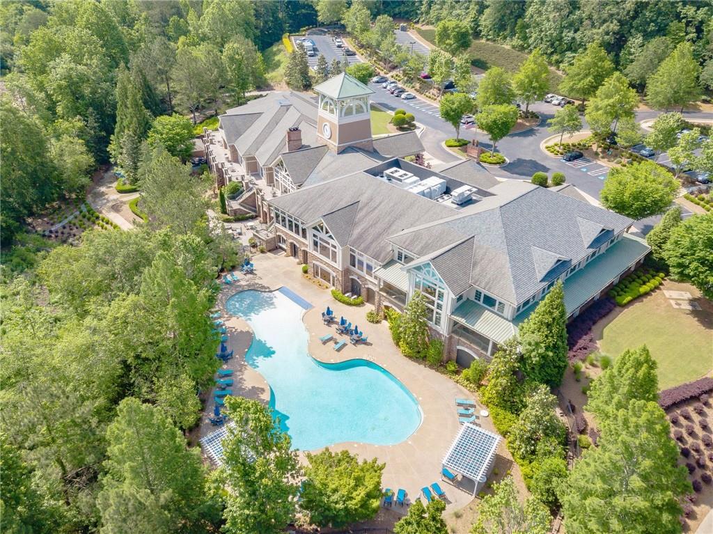 6260 Brookside Lane Hoschton, GA 30548 - Photo 57 of 59 an aerial view of residential houses with outdoor space