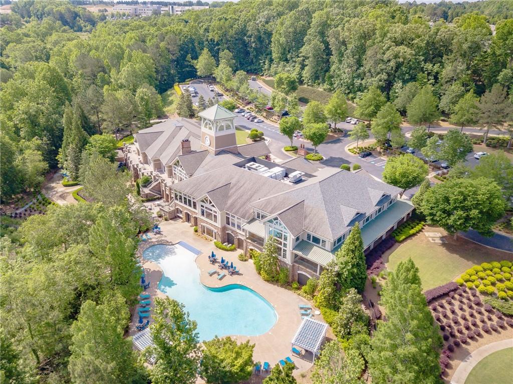 6260 Brookside Lane Hoschton, GA 30548 - Photo 58 of 59 an aerial view of residential house with outdoor space